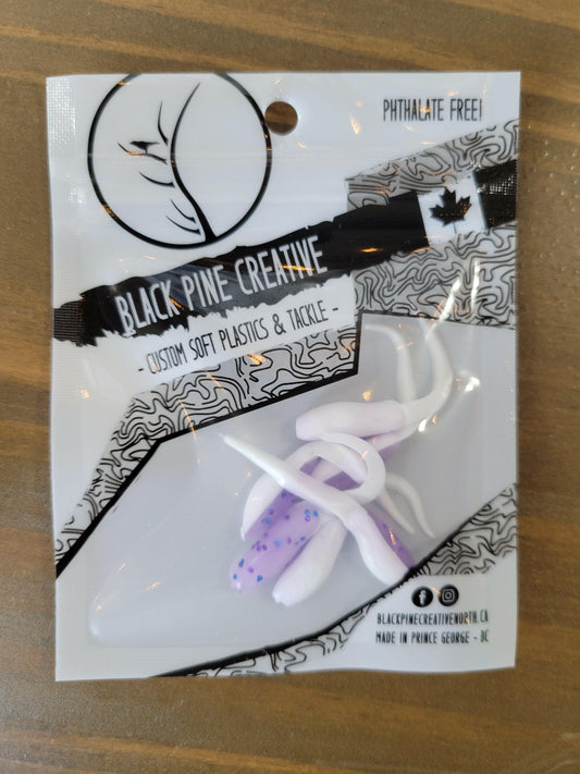 Black Pine Creative 1-1/2" Basic Minnow 6/pk - Grape Crush