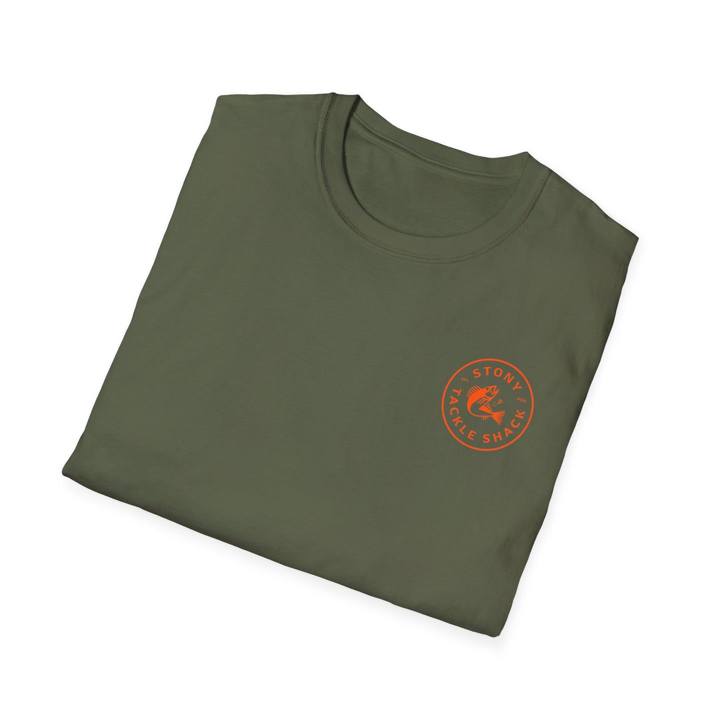 Stony Tackle Shack Logo T-Shirts, Gift for Anglers, Casual Fishing Apparel, Outdoor Adventure Wear, Angling Gift