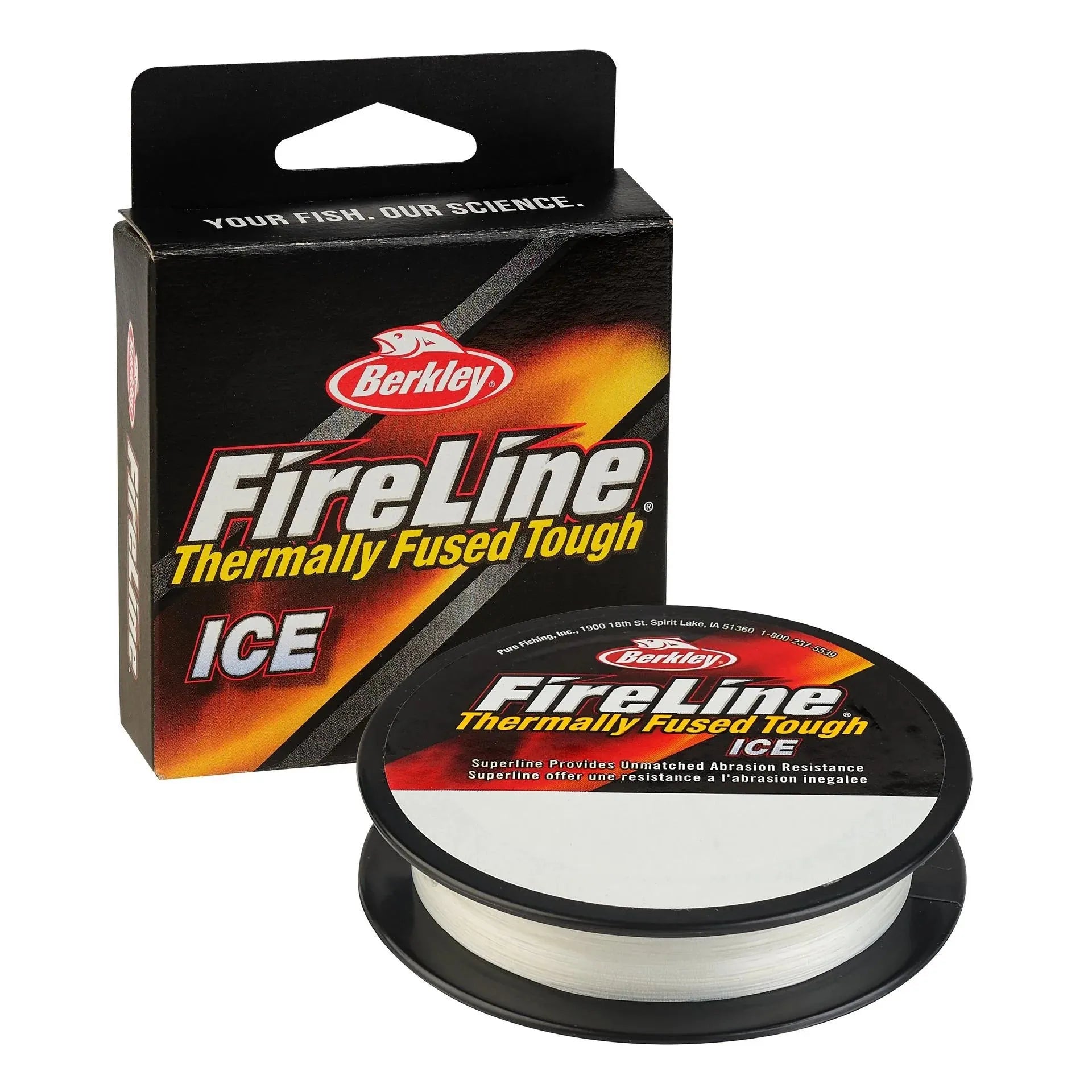 fused braided fishing line Berkley Fireline Thermally Ice Crystal Abu Garcia 6500CS Pro Engineered for modern anglers ICAST2025 Size:065# 1500yd