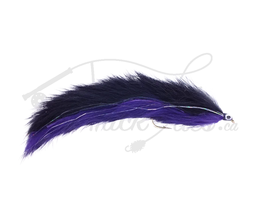 Double Bunny Streamer Black/Purple