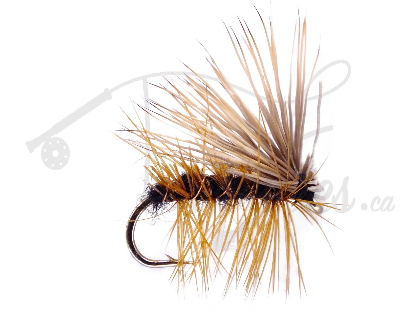 Elk Hair Caddis Black