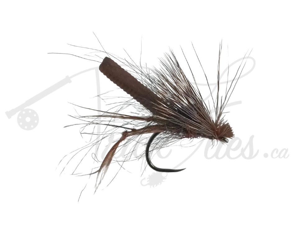 Elk Hair Caddis Foam Body Brown