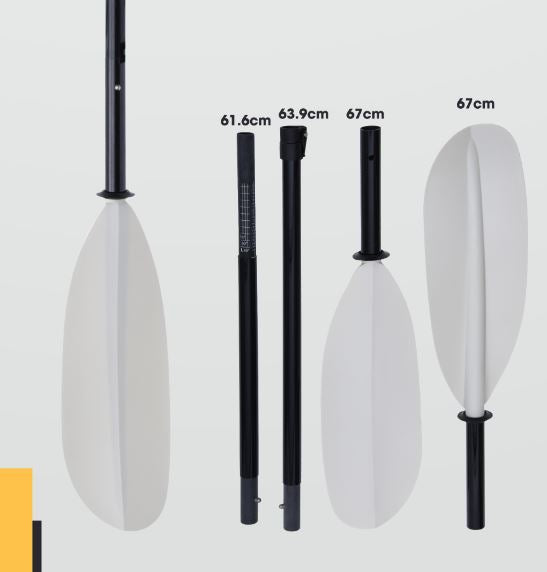 Fiberglass Packraft/Kayak Paddle