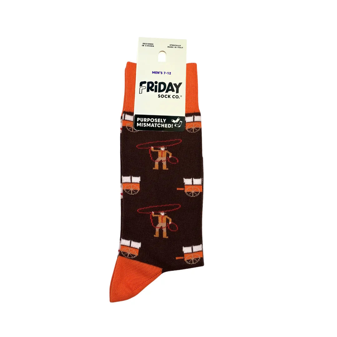 Friday Sock Co Men's Retro Rodeo Socks