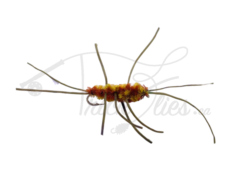 Pat's Rubber Legs Olive/Brown