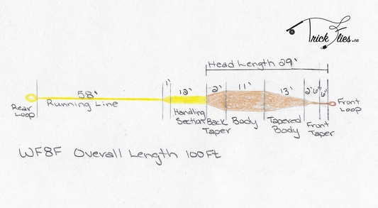 Pro-Drift Predator Line Weight Forward Floating Tan/Yellow