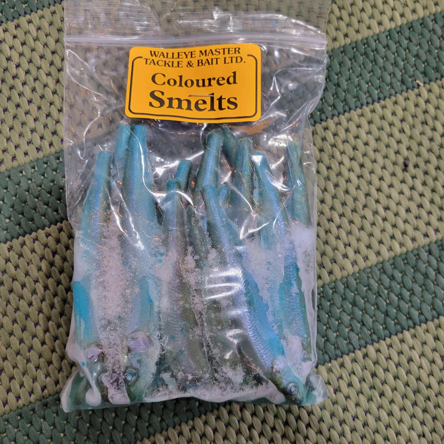 Smelts Regular Blue Frozen in Bag Walleye Master