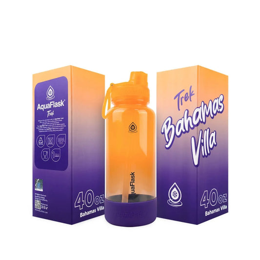 AquaFlask Trek V2 40oz Tritan Water Bottle – BPA-Free & Leak-Proof