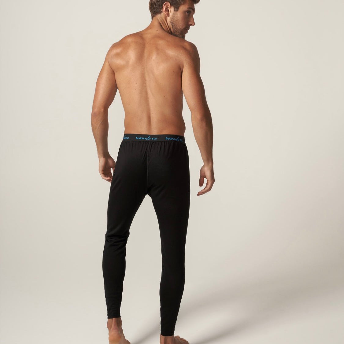 Men's 100% Merino Wool Long Underwear Base Layer Leggings 190 GSM - Midweight