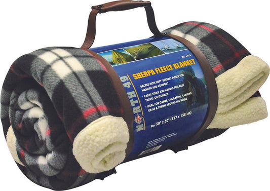 North 49 Sherpa Fleece Blanket