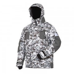Lucky John camo FLT jacket on white background