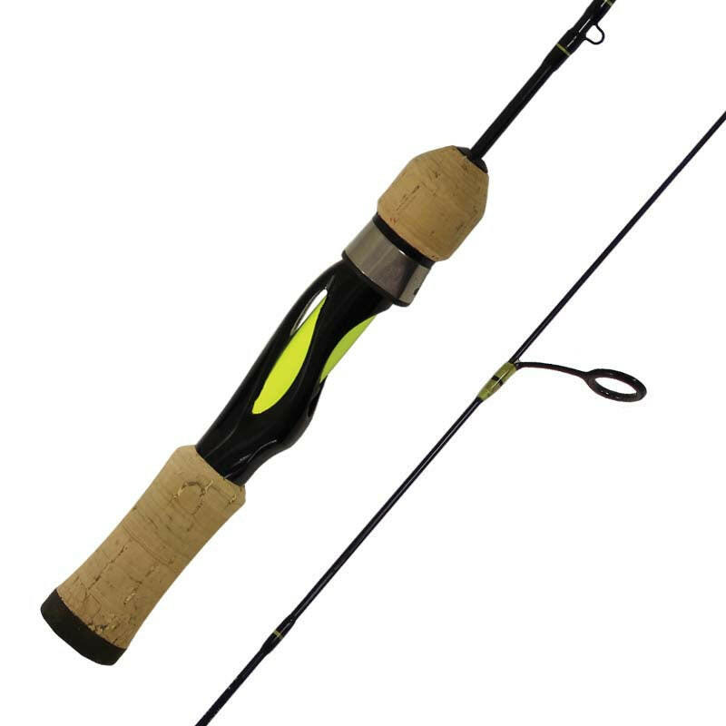 predator apex ice fishing rod on white background