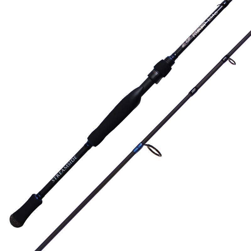 Streamside Predator Elite II Spinning Rod on a white background