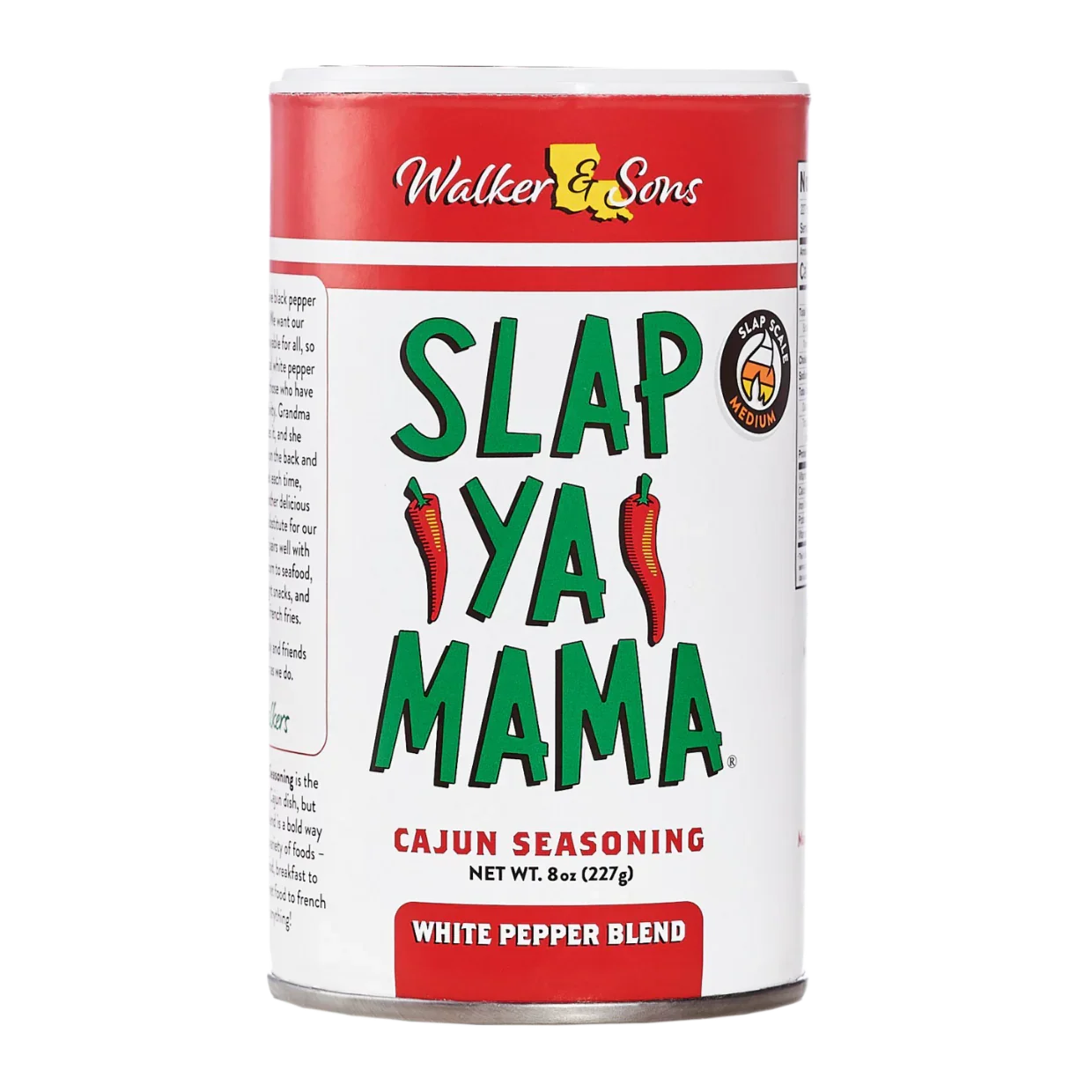 Slap Ya Mama White Pepper Blend Seasoning - 8oz