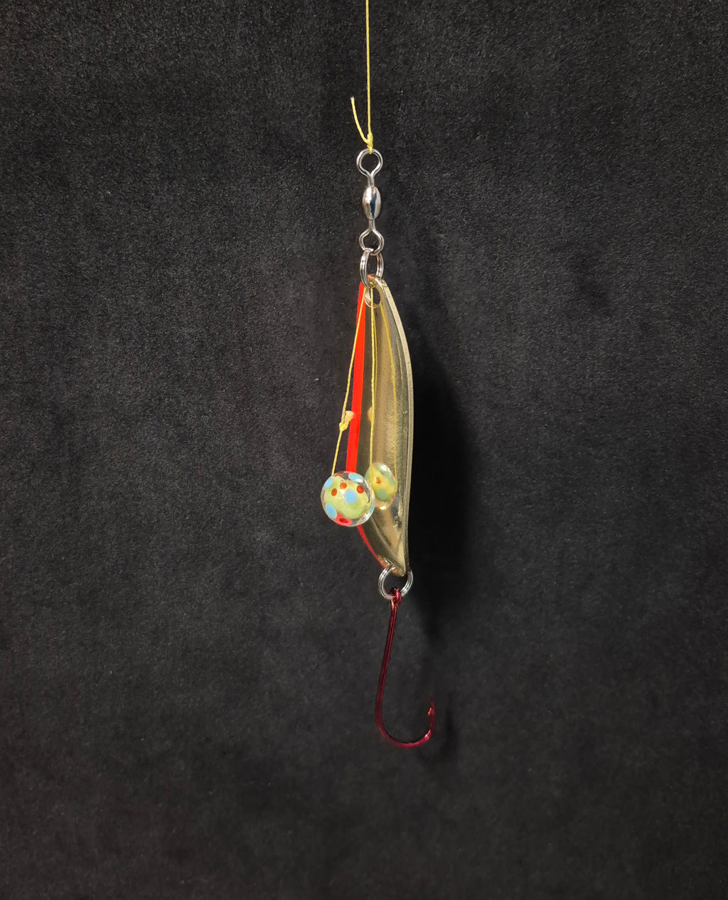 Glass Fishing Beads 5/pk for Whitefish, Trout, Perch, premium fishing beads