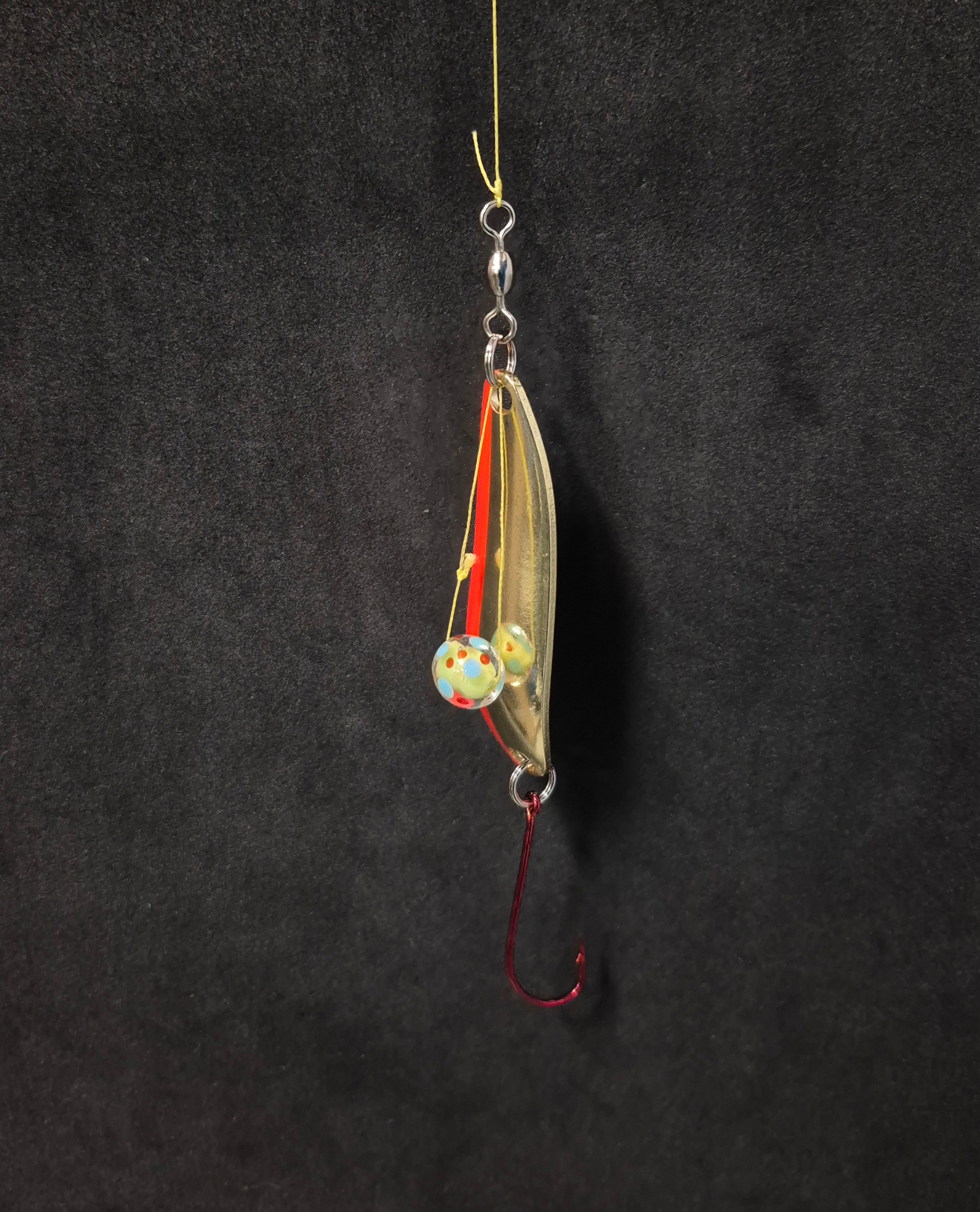 Glass Fishing Beads 5/pk for Whitefish, Trout, Perch, premium fishing beads