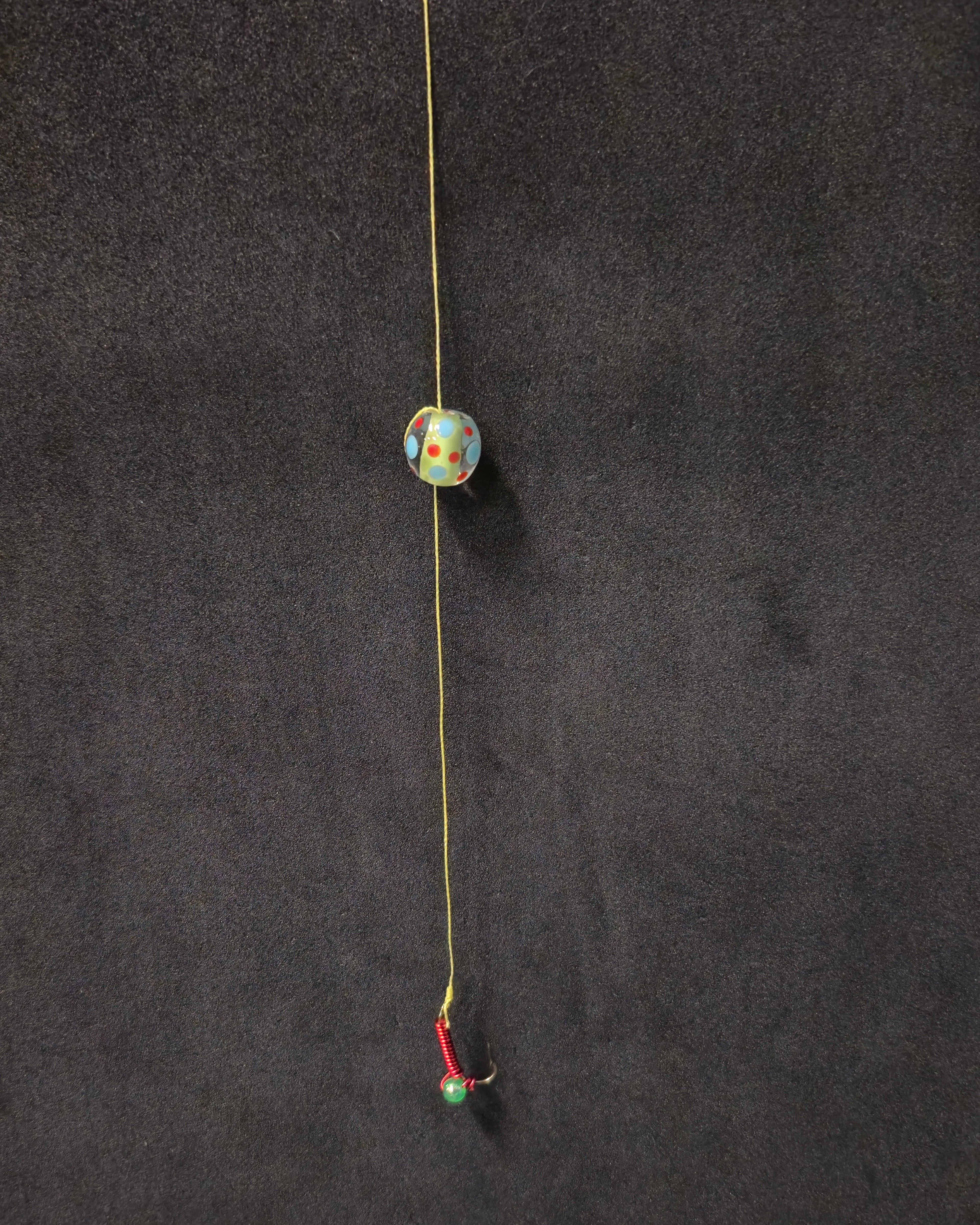 Glass Fishing Beads 5/pk for Whitefish, Trout, Perch, premium fishing beads