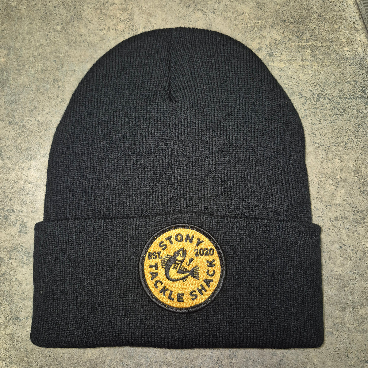Stony Tackle Shack Logo Winter Knit Toques & beanies.