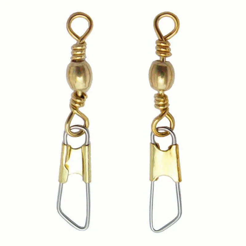COMPAC Safety Snap Swivels Brass