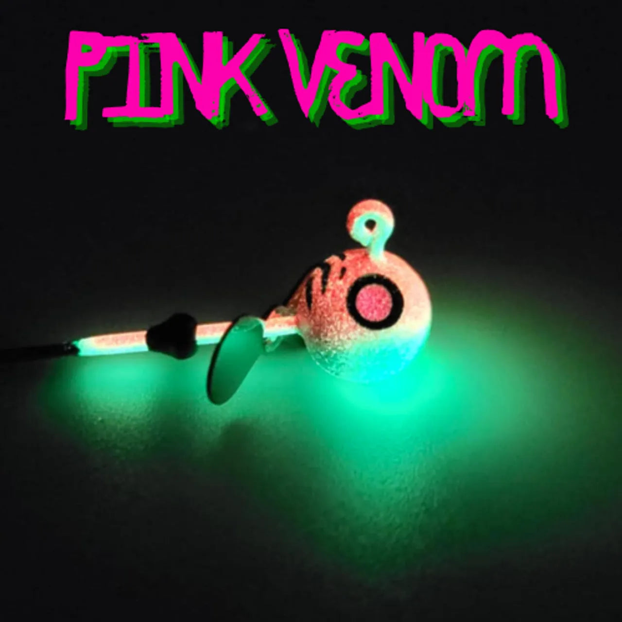 Big Sky 1/4oz Tungsten Chopper Jigs Pink Venom Glow
