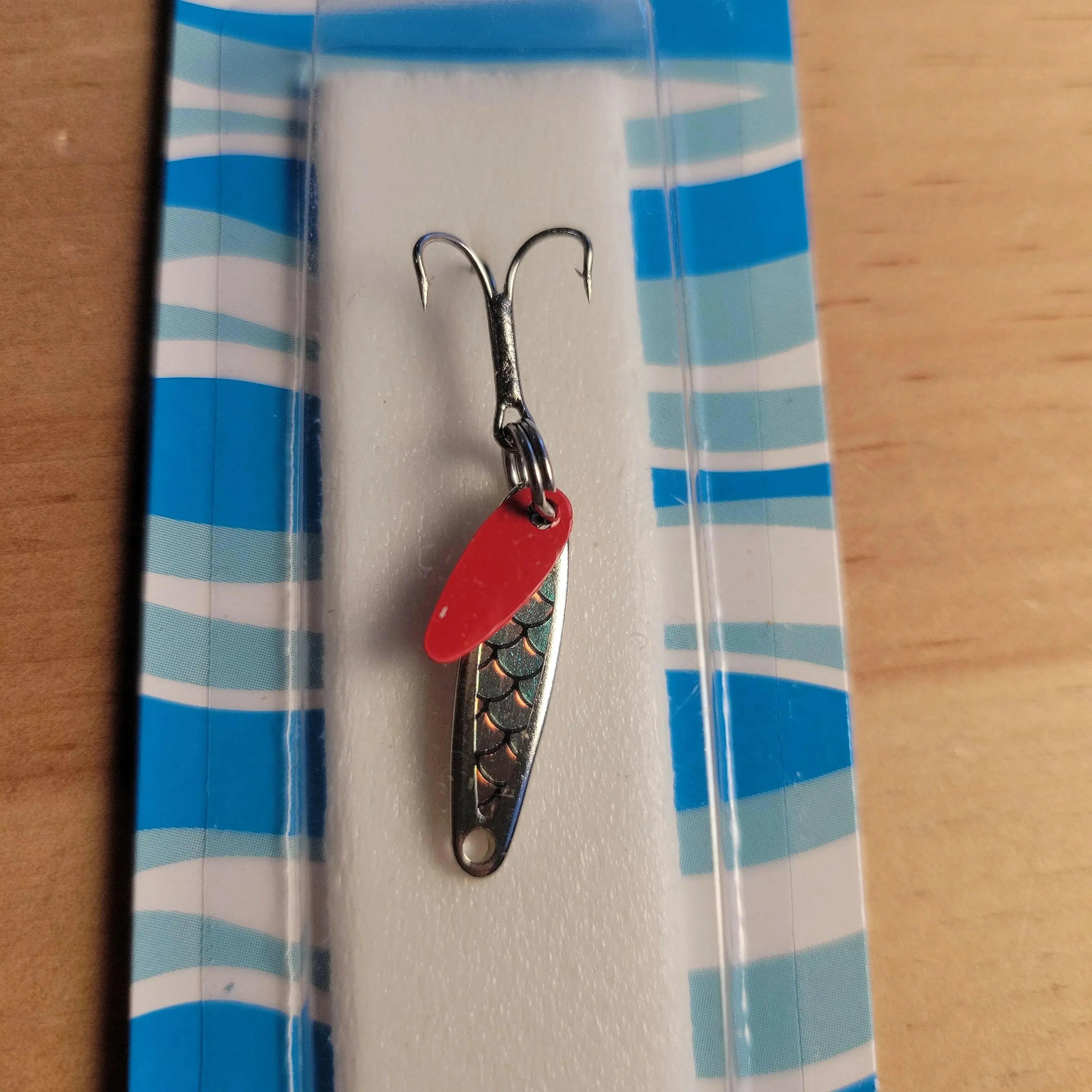 Swedish Pimple #2 Jigging Lures 1/10oz Nickel Scale