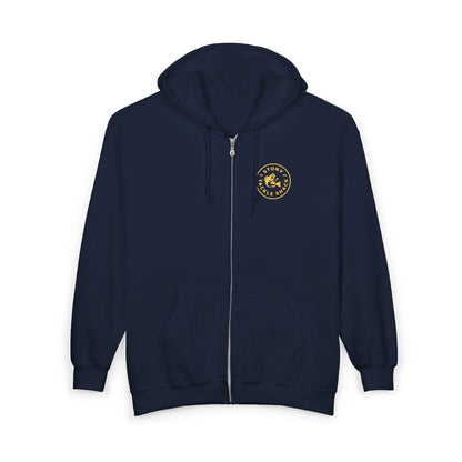 Stony Tackle Shack Full Zip Hoodie, Unisex Zip Up Sweatshirt, Outdoor Gear, Perfect Gift for Anglers, Fall/Winter Apparel