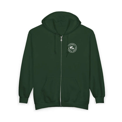 Stony Tackle Shack Full Zip Hoodie, Unisex Zip Up Sweatshirt, Outdoor Gear, Perfect Gift for Anglers, Fall/Winter Apparel