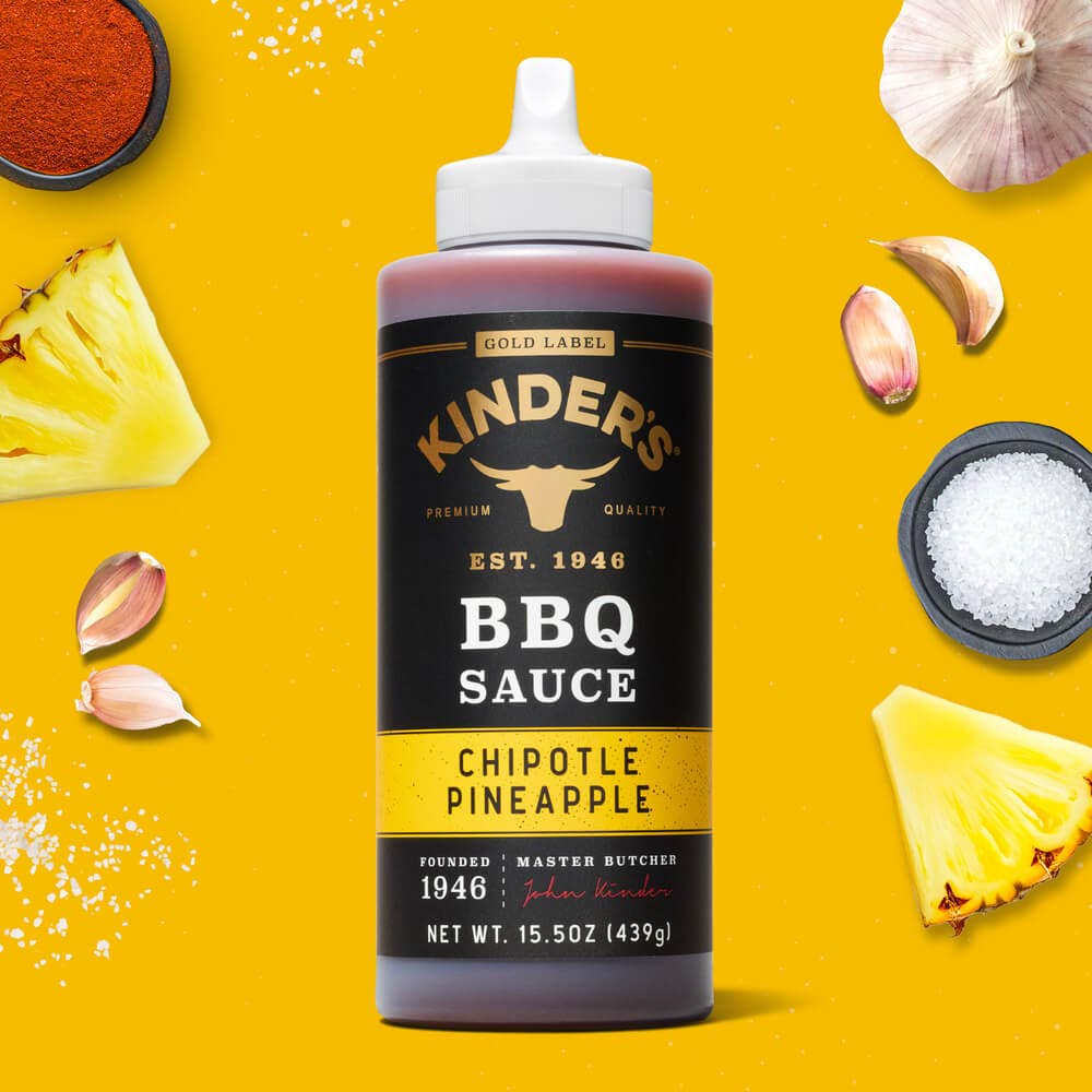 Kinder's Gold Label Chipotle Pineapple BBQ Sauce