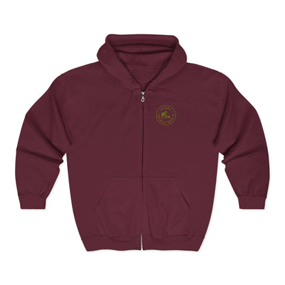 Stony Tackle Shack Full Zip Hoodie, Unisex Zip Up Sweatshirt, Outdoor Gear, Perfect Gift for Anglers, Fall/Winter Apparel