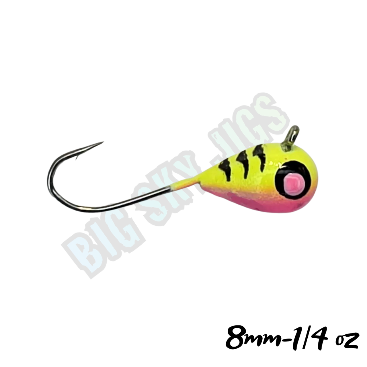 🍁Big Sky Tungsten Jigs 8mm 1/4oz 2/pk