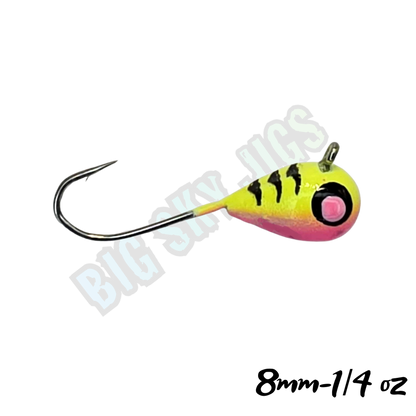 🍁Big Sky Tungsten Jigs 8mm 1/4oz