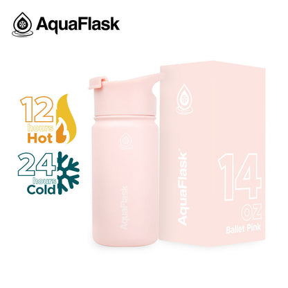 AquaFlask Original Vacuum Insulated Water Bottles 415ml (14oz)