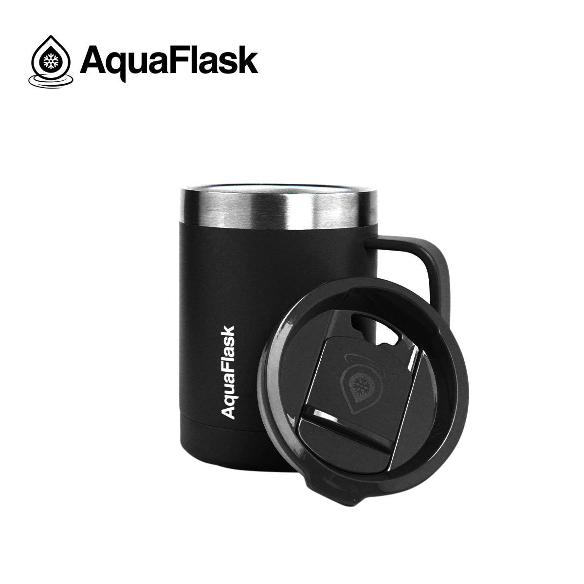 Aquaflask Thermal Insulated Lidded Mug With Handle 415ml (14 oz)