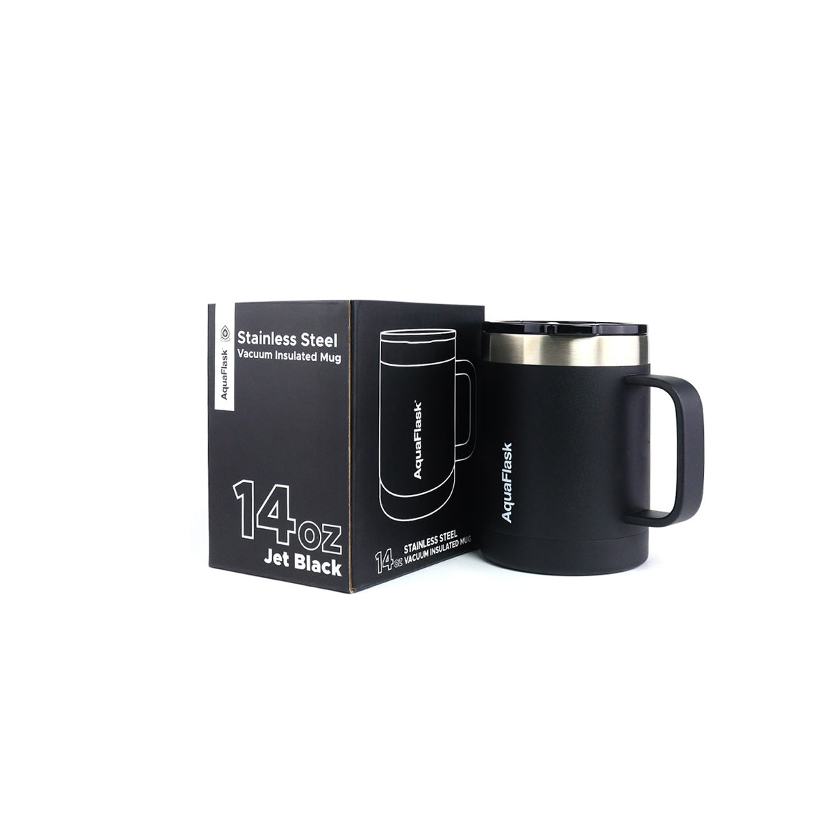 Aquaflask Thermal Insulated Lidded Mug With Handle 415ml (14 oz)
