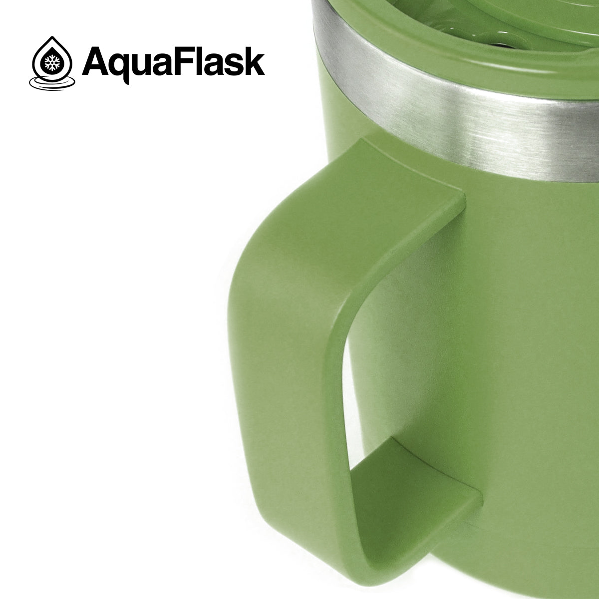 Aquaflask Thermal Insulated Lidded Mug With Handle 415ml (14 oz)