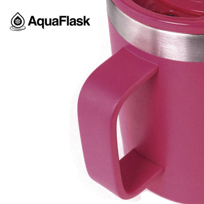 Aquaflask Thermal Insulated Lidded Mug With Handle 415ml (14 oz)