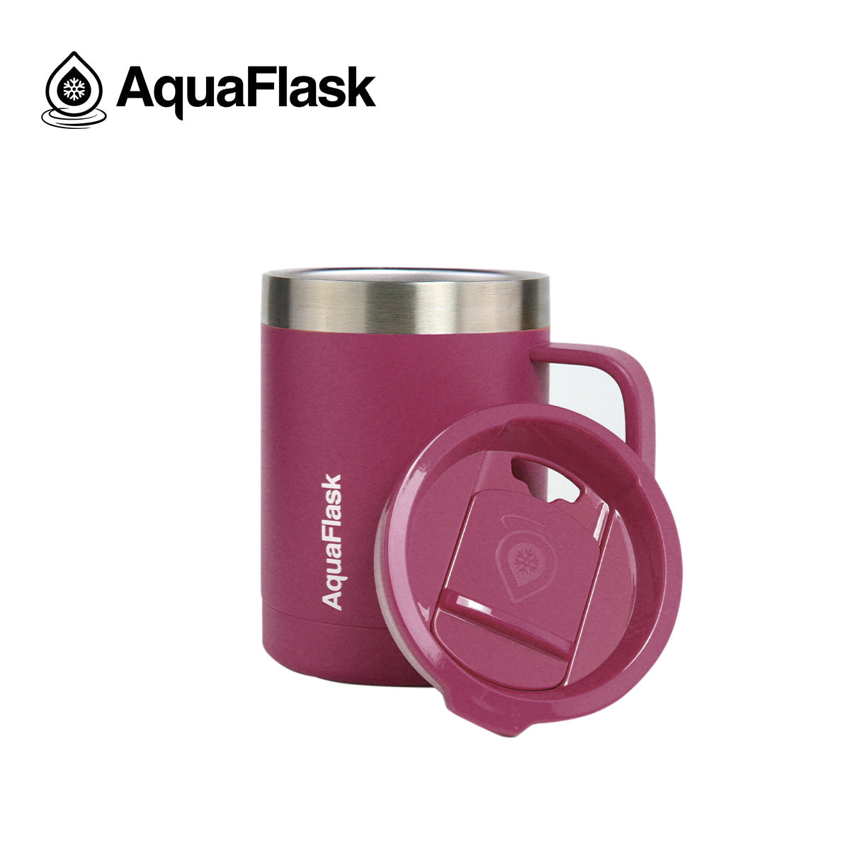 Aquaflask Thermal Insulated Lidded Mug With Handle 415ml (14 oz)