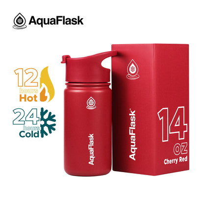 AquaFlask Original Vacuum Insulated Water Bottles 415ml (14oz)