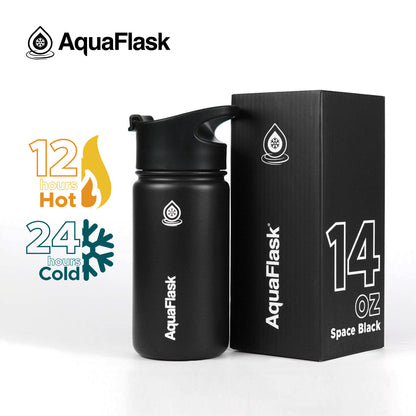 AquaFlask Original Vacuum Insulated Water Bottles 415ml (14oz)