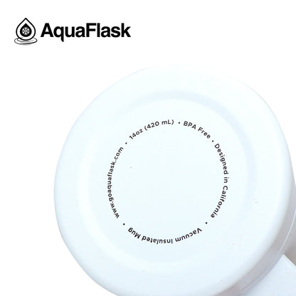 Aquaflask Thermal Insulated Lidded Mug With Handle 415ml (14 oz)