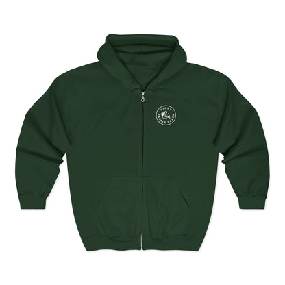 Stony Tackle Shack Full Zip Hoodie, Unisex Zip Up Sweatshirt, Outdoor Gear, Perfect Gift for Anglers, Fall/Winter Apparel