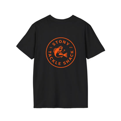 Stony Tackle Shack Logo T-Shirts, Gift for Anglers, Casual Fishing Apparel, Outdoor Adventure Wear, Angling Gift