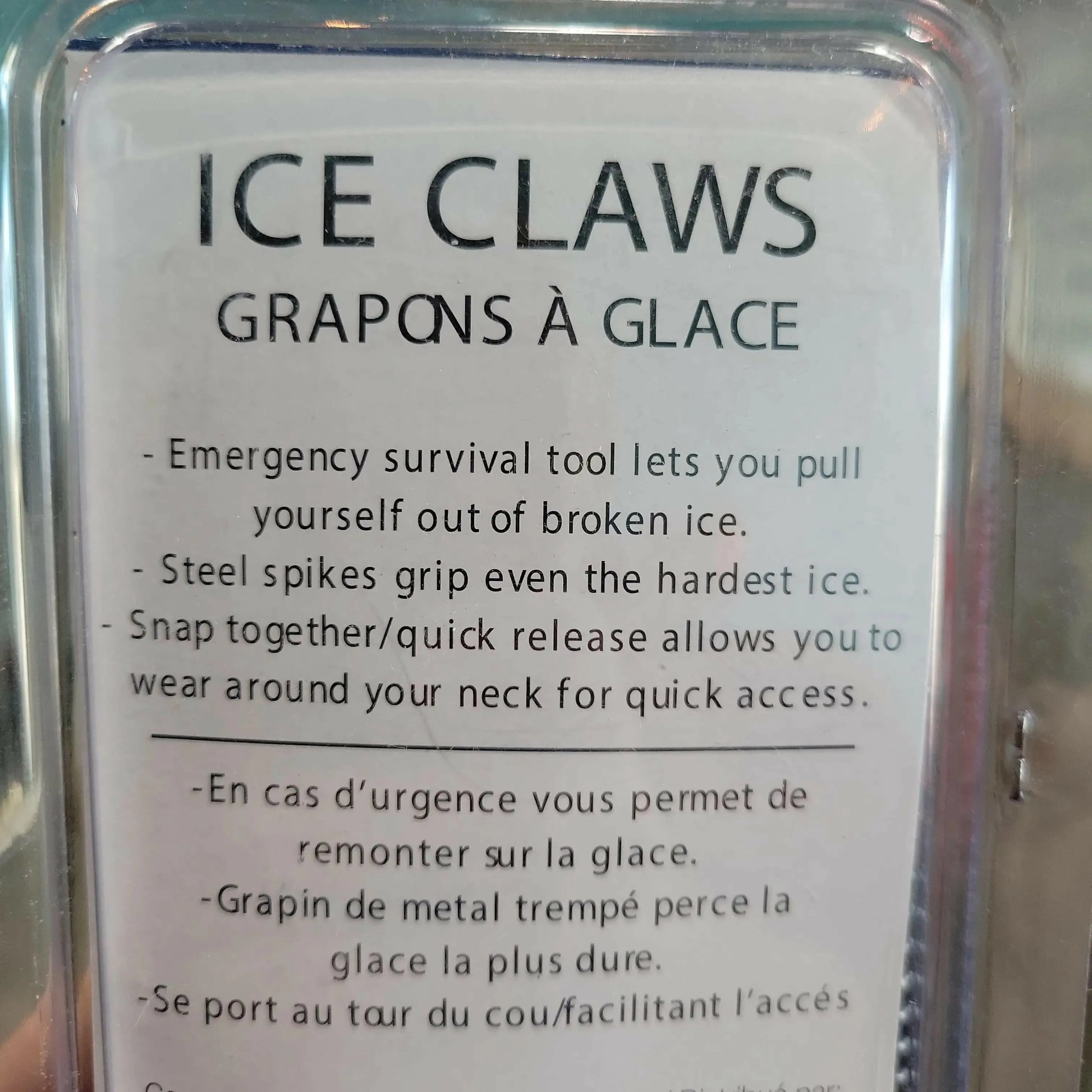 COMPAC Survival Ice Claws.