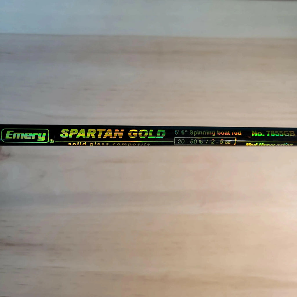 Emery Spartan Gold 5'6" Spinning Boat Rod/Reel