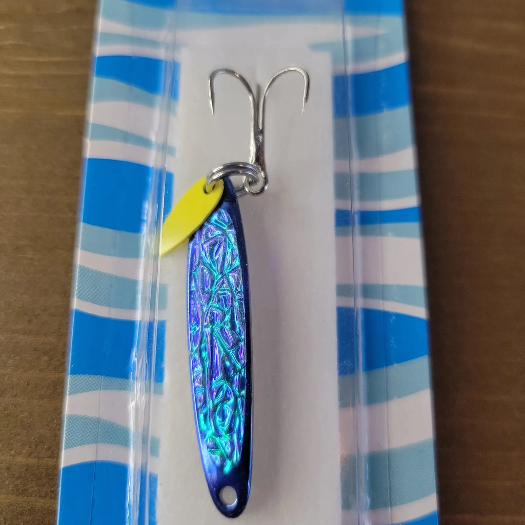 Swedish Pimple #4 Jigging Lure 1/4oz Blue Ice