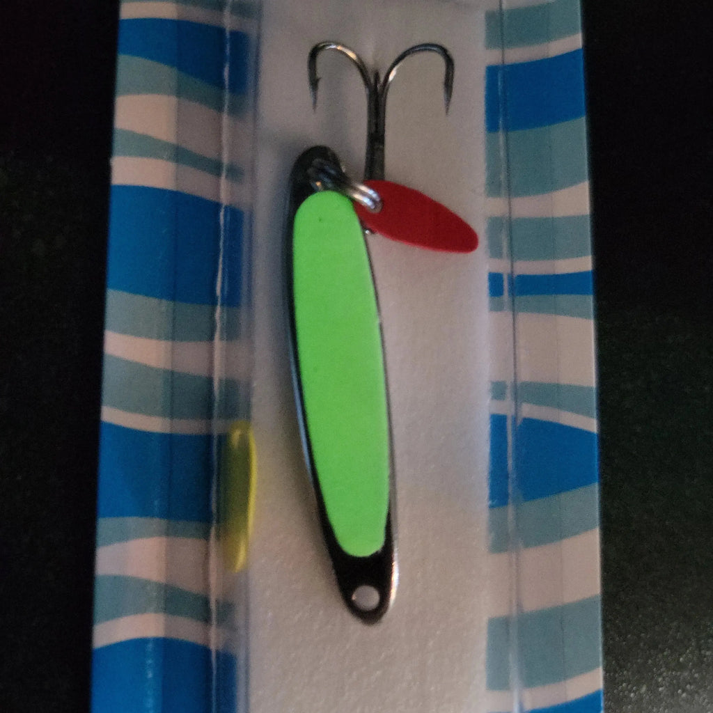 Swedish Pimple #4 Jigging Lure 1/4oz Luminous Glowing
