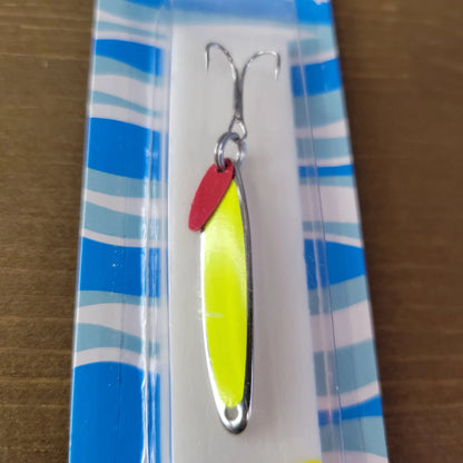 Swedish Pimple #4 Jigging Lure 1/4oz Fluorescent Yellow