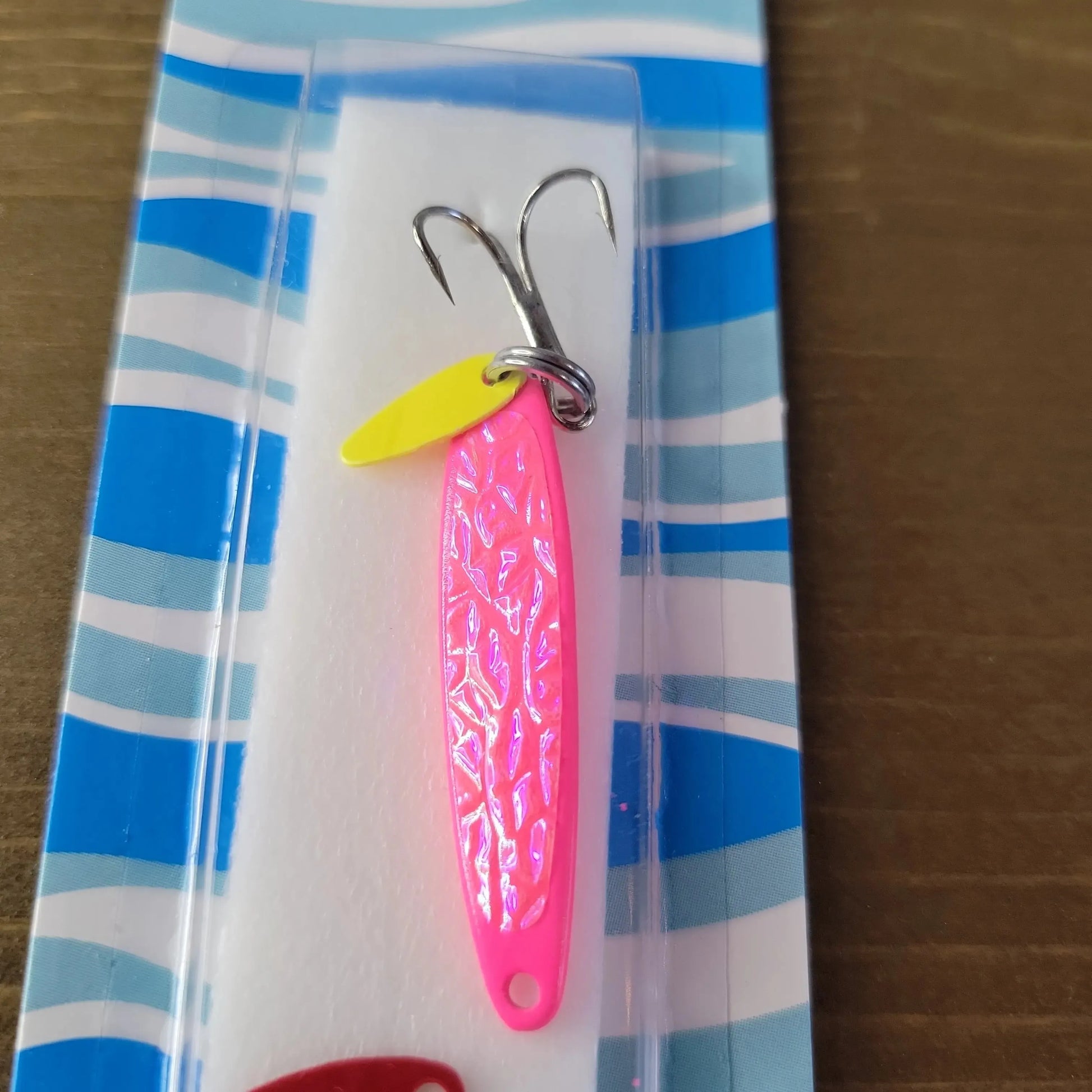 Swedish Pimple #4 Jigging Lure 1/4oz Pink Ice