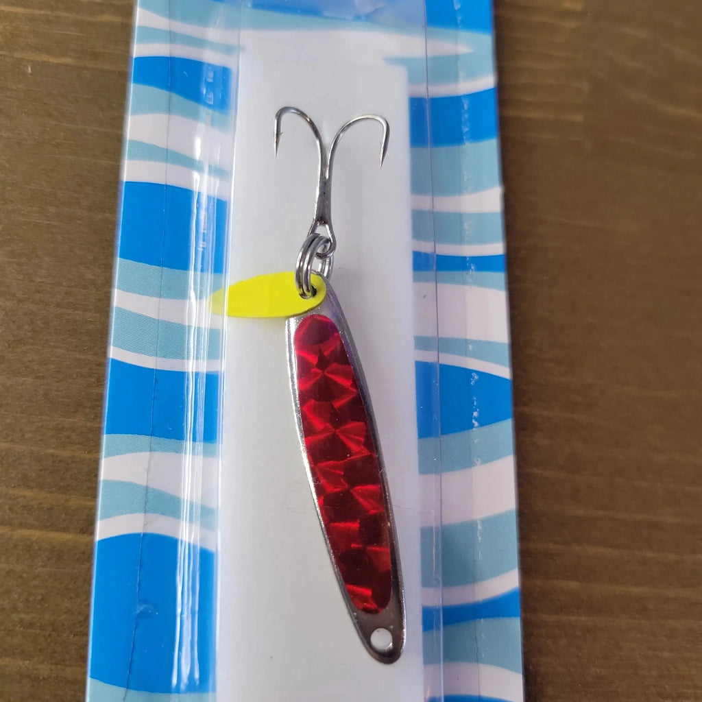Swedish Pimple #4 Jigging Lure 1/4oz Prism Red