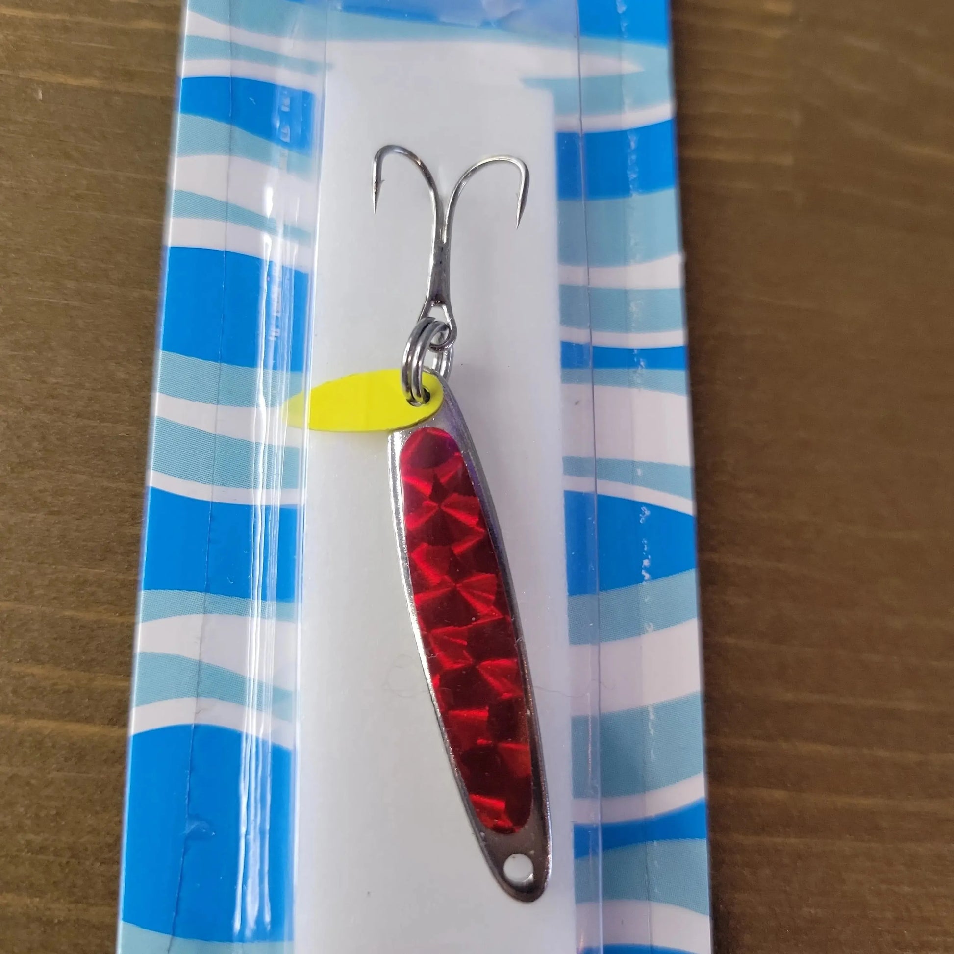 Swedish Pimple #4 Jigging Lure 1/4oz Prism Red